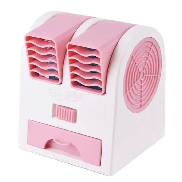 Portátil mini refrigerador de ar ventilador umidificador purificador resfriamento ventilador elétrico usb para escritório em casa-silencioso e eficiente