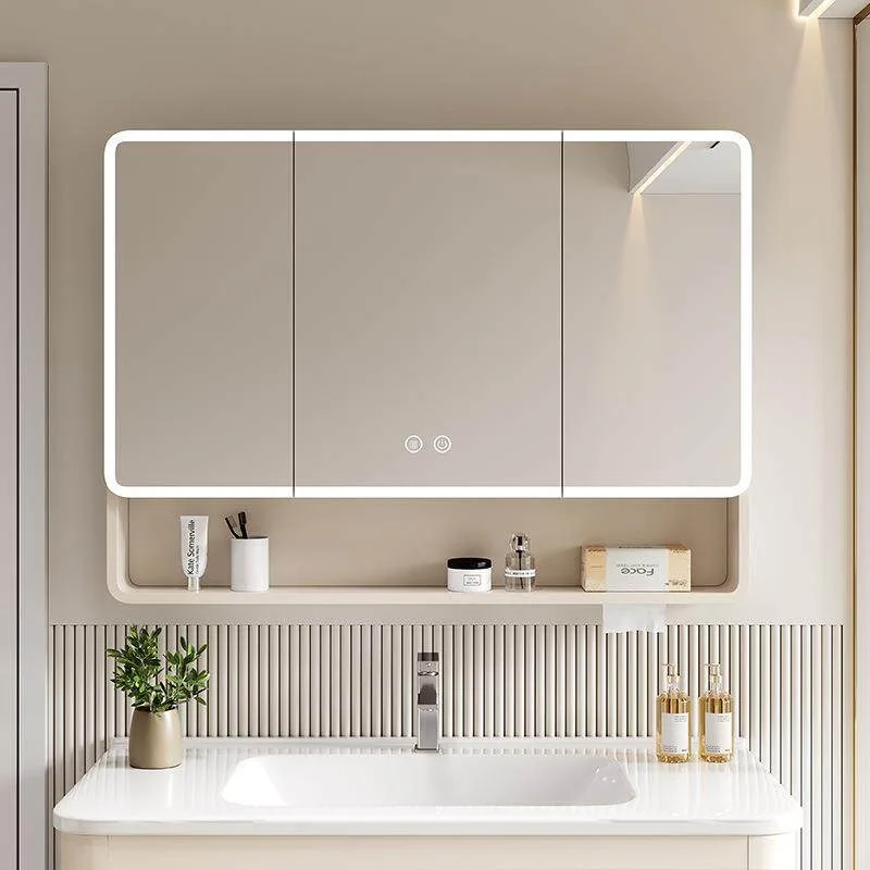 Chinese Style Mirror Bathroom Cabinet Unique Creative Design Luxury Interior Cupboard Vintage Archivadores Postmodern Furniture