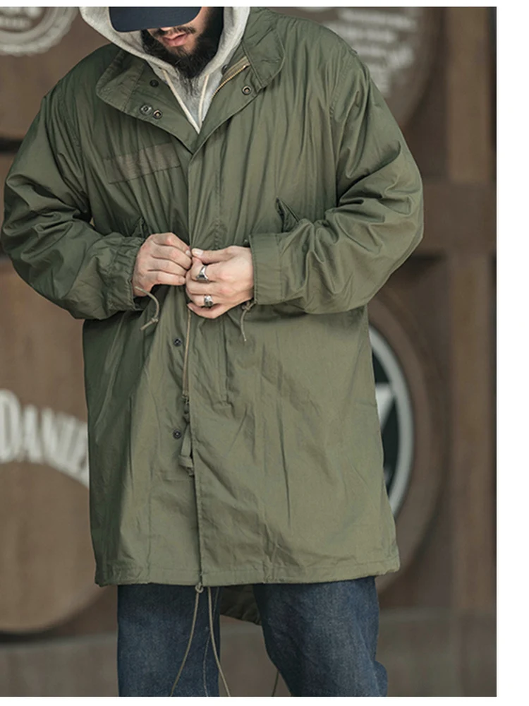 

Куртка-парка Red Bronson M65, удлиненная, водонепроницаемая, устойчивая к укусам собак, рабочая, с капюшоном, на молнии