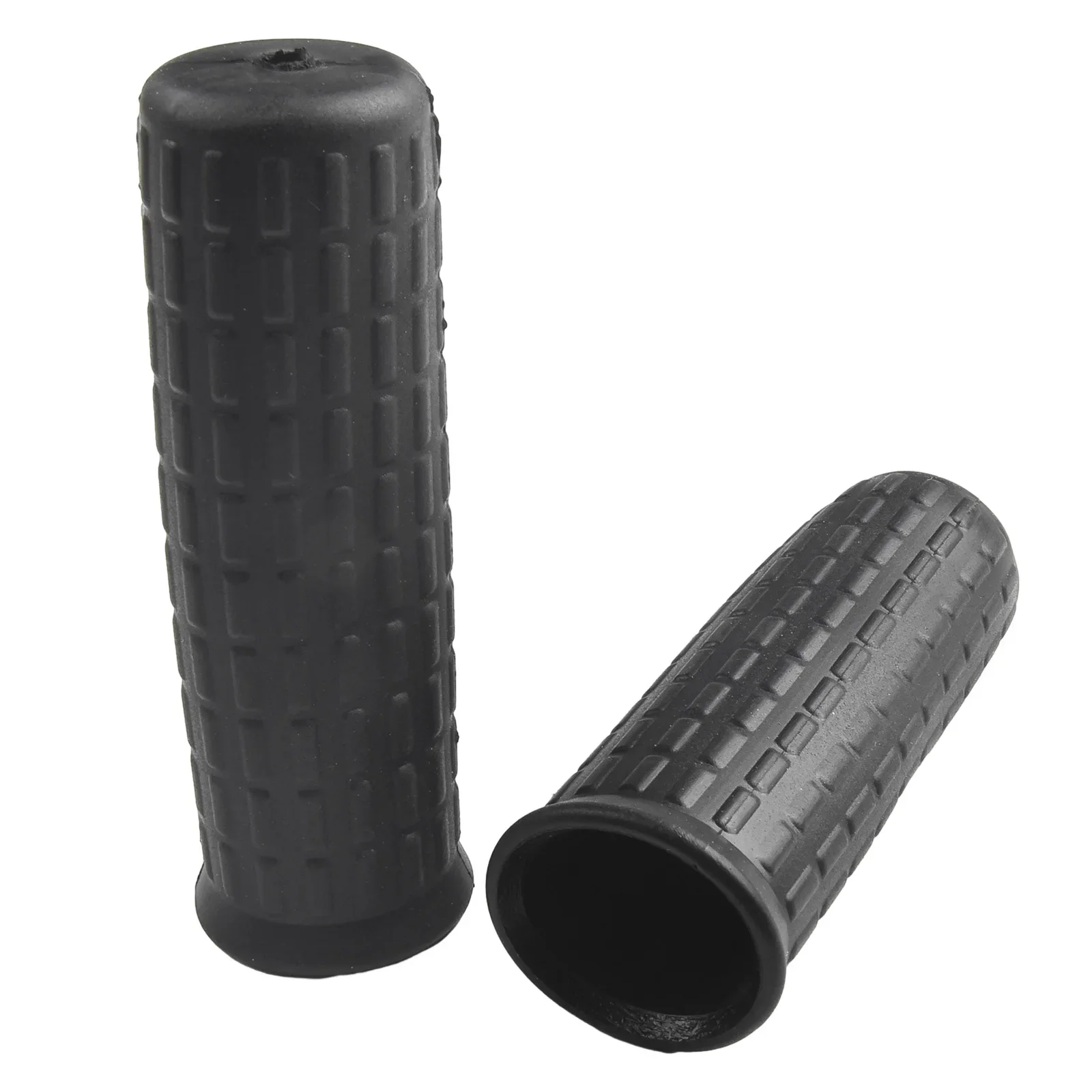 High Quality Rubber Handles Wheelbarrow 2 Piece 2* Weatherproof Barrow Handle Black Comfort Non Slip Replacement