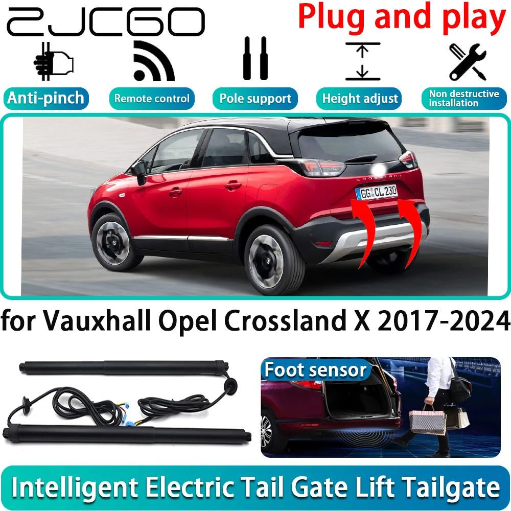 

for Vauxhall Opel Crossland X 2017-2024 Car Electric Powered Tailgate Power Liftgate Automatic Tailgate System Plug and Play