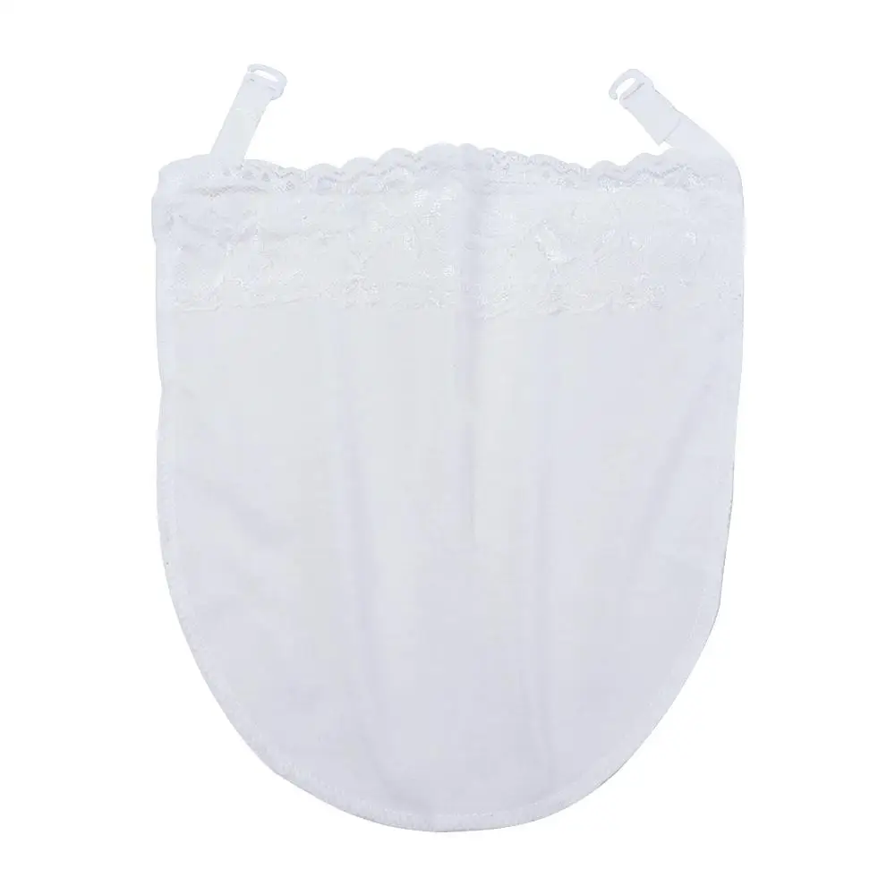 

For Girls Easy Clip On Silk Overlay Corset Flower Lace Strapless Bra Wrap Chest Piece Cover Women Tube Tops Korean Insert Wrap