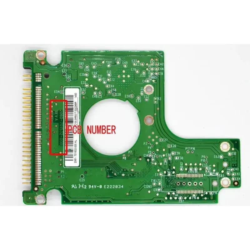 circuit board / IDE 2060-701532-000 REV A 2061-701532-000 / WD800BEVE , WD1200BEVE, WD1600BEVE,WD2500BEVE