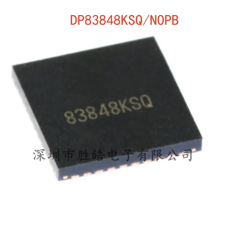 

(5PCS) NEW DP83848KSQ/NOPB 10MB/S 100MB/S Ethernet Transceiver Chip QFN-40 DP83848 Integrated Circuit