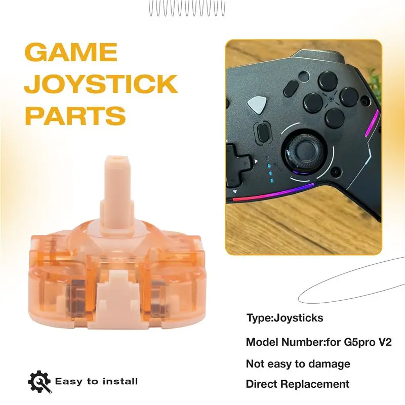 Superior-TMR For Machenike Mechanic Hall Swap Joystick Jh20 Multiple Tactile Options Compatible For G6pro V2 Game Controller