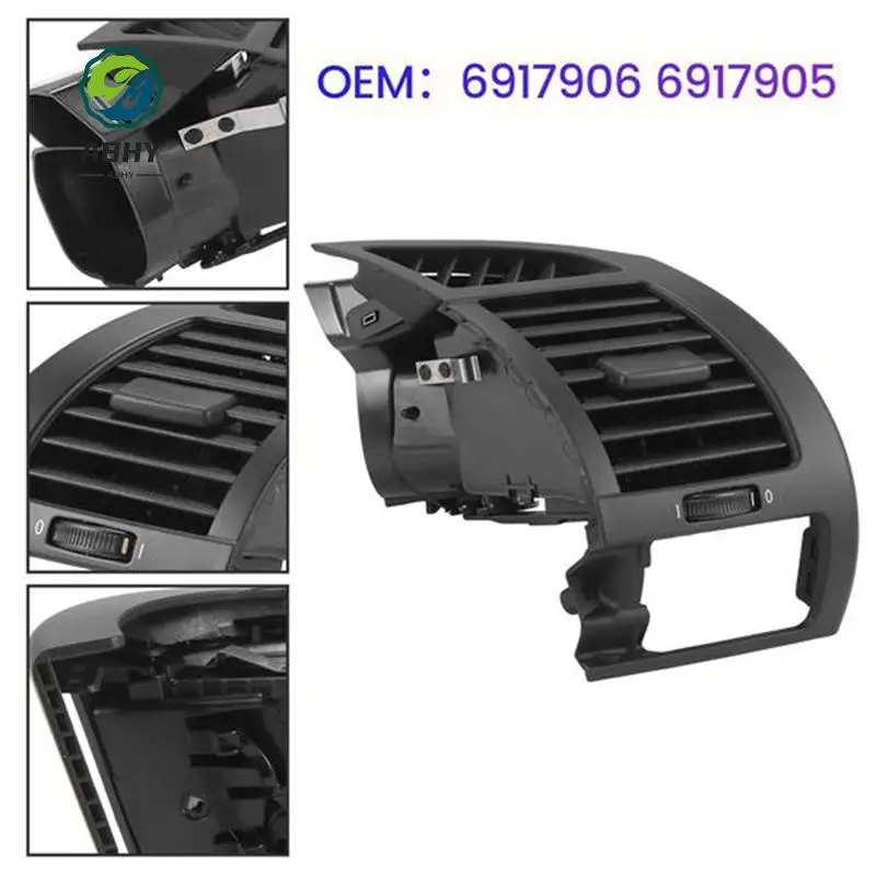 

ABHY-Car Front Air Vent Outlet Grille Without Cup Holder For BMW Z4 E85 E86 2002-2008 Black