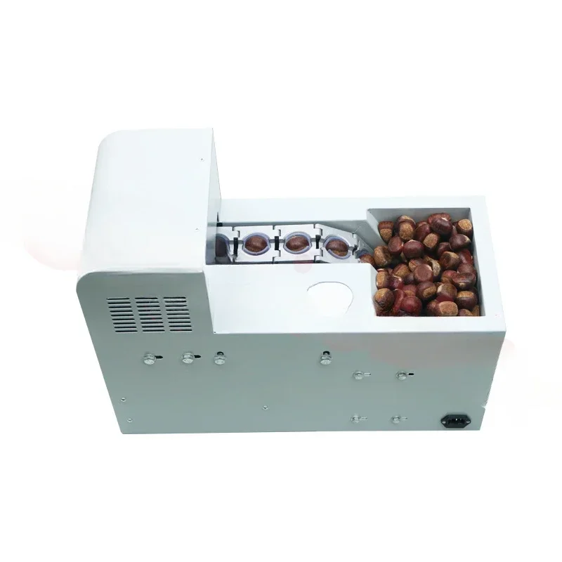 Electric Chestnut Opening Machine Fully Automatic Chestnut Cutting Slitting Machine Chestnut Open Peeling Commercial