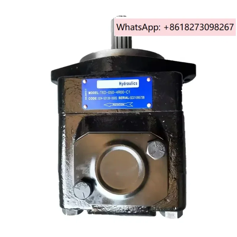 

T6C T6CM T6D T6E T6CC T6DC T6EC T6DCY серийный насос T6DC-B50-B31-4-R-00-C1 двухлопастный гидравлический насос