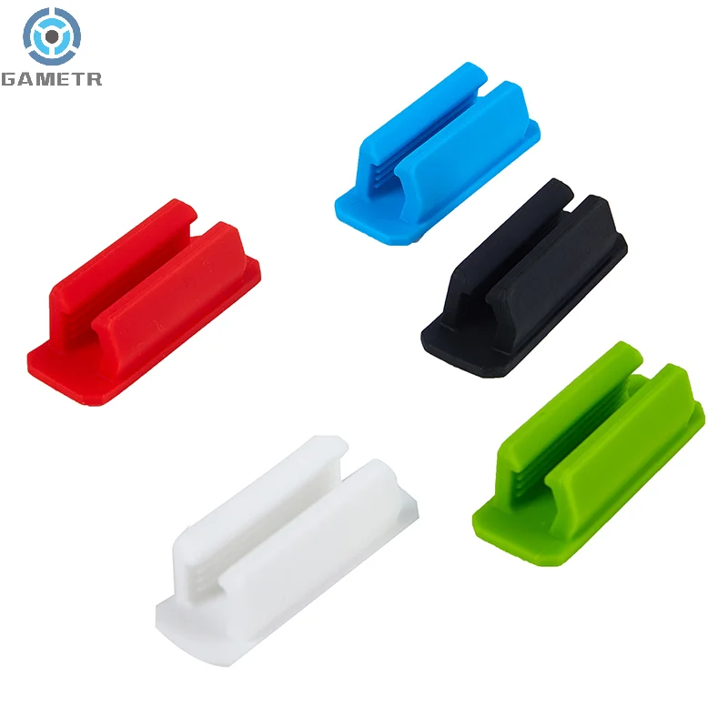 Self-Adhesive Silicone Pen Clip Wall Mounted Pencil Clip Desktop Marker Pen Ballpoint Pen Storage Holder Home Office Organizer