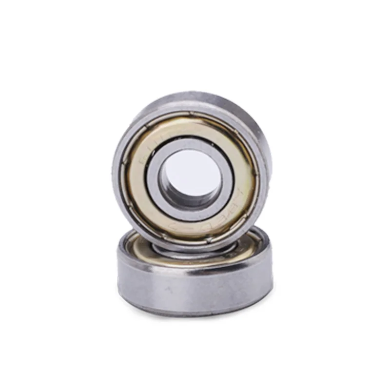 10PCS Rolamento Jeggido de Esferas 608zz, 8x22x7mm, Blindagem Dupla, Miniatur, Aço de Alto Carbono, Dateira Antara 608zz