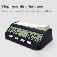 Professional Chess Clock Multifunctional Digital Watch Accurate Count Up Count Down Timer Board Game Stopwatch
