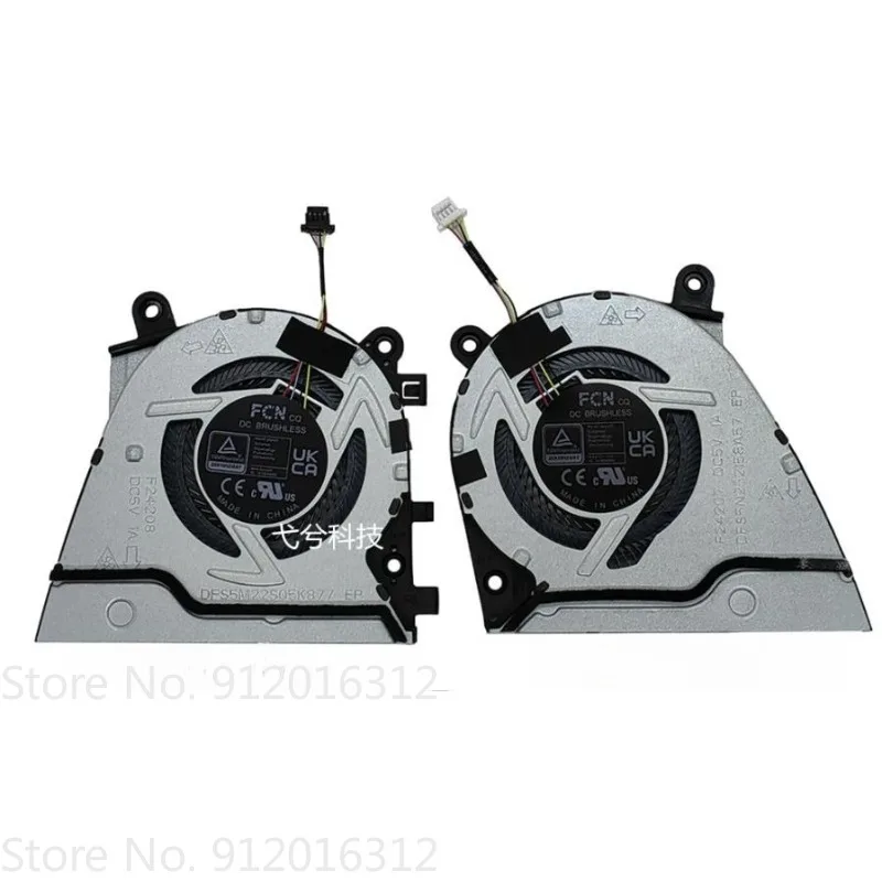 NEW CPU GPU Cooling Fan for ASUS ROG Zephyrus G14 Ice Blade Phantom 14 Air 2025 GA403 GA403WP Fan