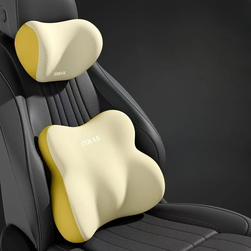 

2 шт., подголовник, подушка для шеи, поясная подушка, комплект подушек для шеи, заполнитель автомобильного сиденья Cojin, поясничная подушка для автомобильного сиденья, автомобильные аксессуары