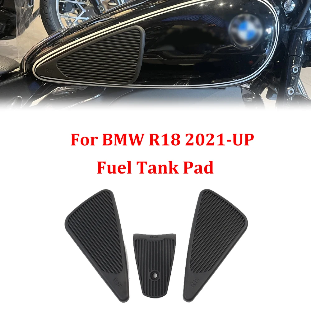 

For BMW R18 B Classic Roctane 100 Years Transcontinental 2021-UP Motorcycle Side Fuel Tank Pad Top Gas Tank Protective Sticker