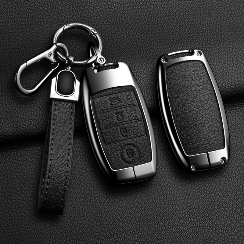 

Zinc Alloy Shell Fob For Kia Optima Sorento Niro Soul 3Buttons Car Key Cover Case Holder For Kia KX3 KX5 K3S RIO Ceed Cerato
