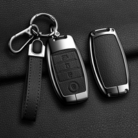 Zinc Alloy Shell Fob For Kia Optima Sorento Niro Soul 3Buttons Car Key Cover Case Holder For Kia KX3 KX5 K3S RIO Ceed Cerato