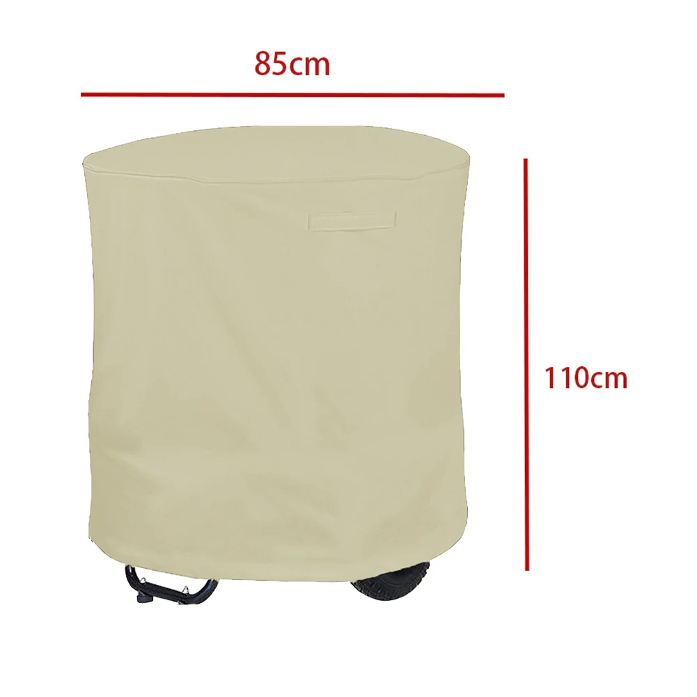 210D Oxford Cloth Waterproof Heavy-Duty Wood Chipper Shredder Mulcher Cover For Wood Chipper Shredder Dust Cover 85x110cm