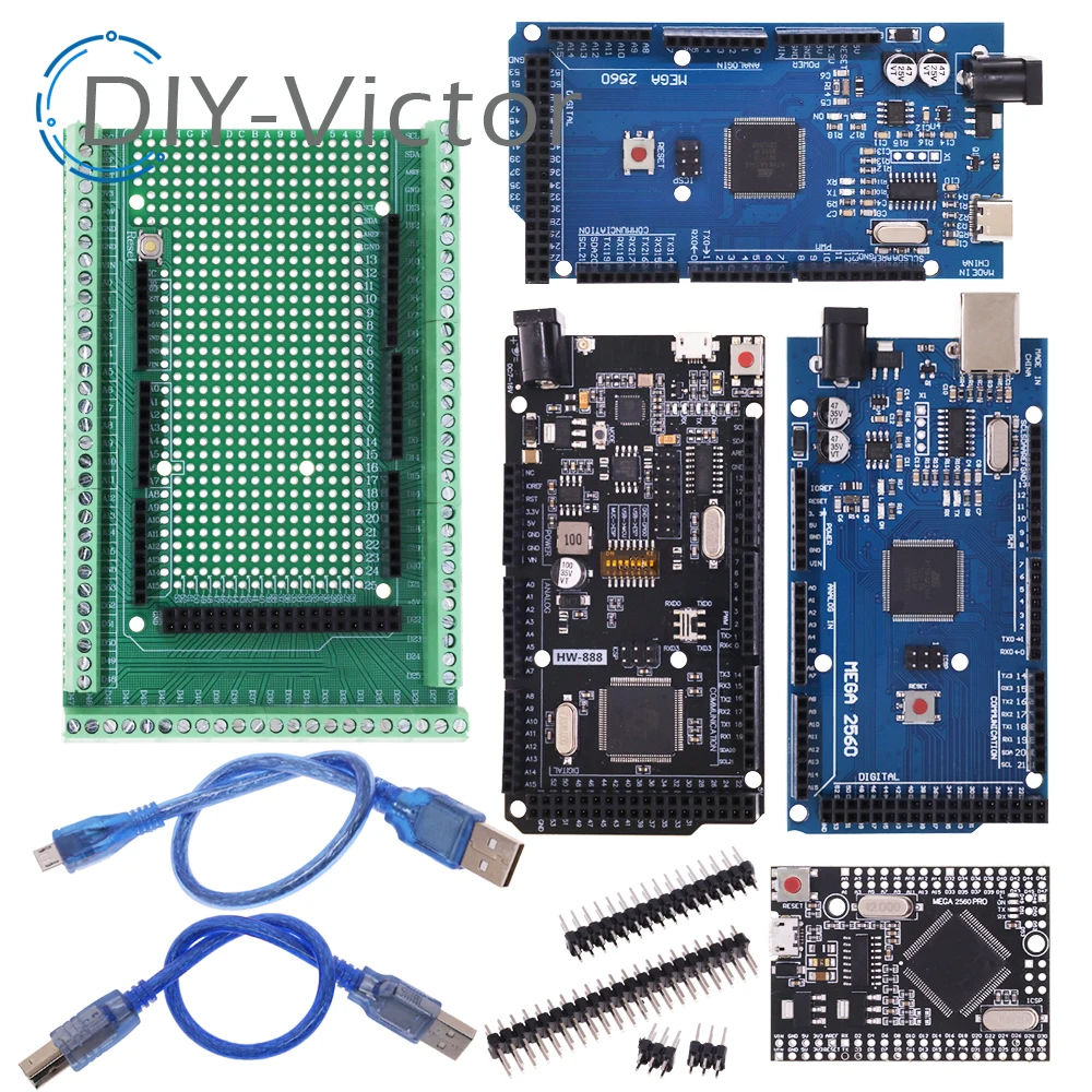 MEGA 2560 PRO Embed CH340G/ATMEGA2560-16AU Chip with male pinheaders Compatible for Arduino Mega2560 for arduino