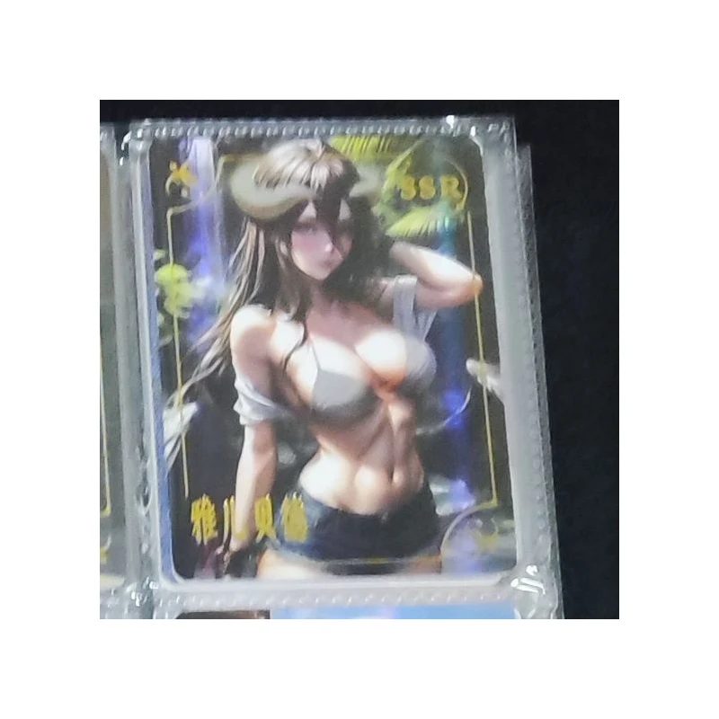 Anime déesse histoire LGP SUR SQP cartes Albedo Eula Raiden Shogun Furina cartes à collectionner cadeau d'anniversaire de noël jouets pour enfants