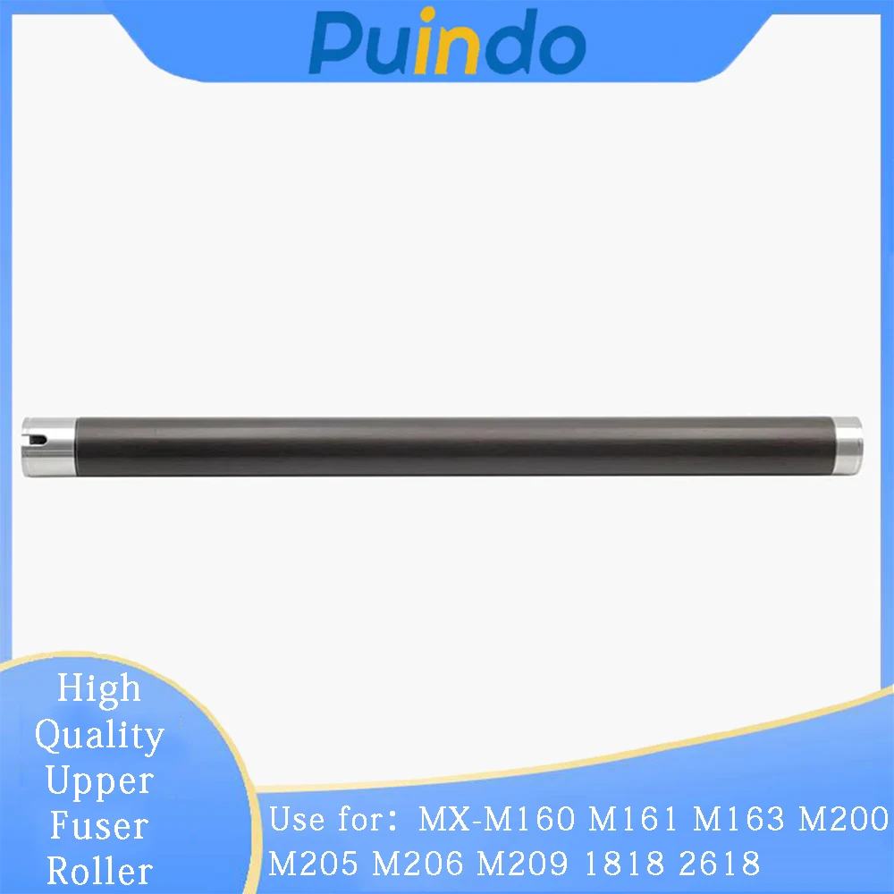 4PCS High Quality Upper Fuser Roller for Sharp MX-M160 M161 M163 M200 M205 M206 M209 1818 2618 Upper Roller