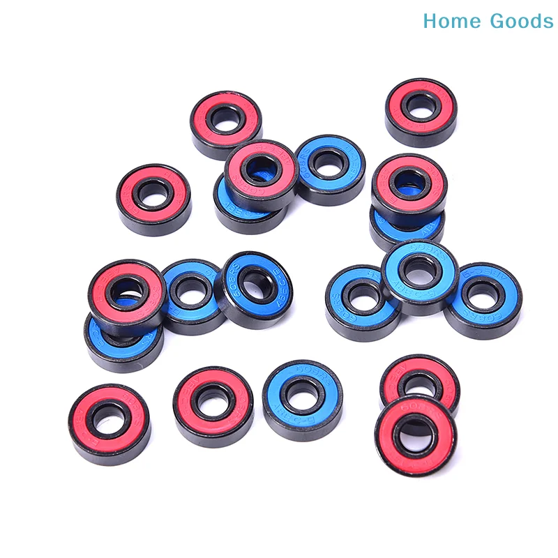 preferred10Pcs/set 608 2RS Bearing Deep Groove Steel Sealed Ball Bearings 608RS 608-2RS product