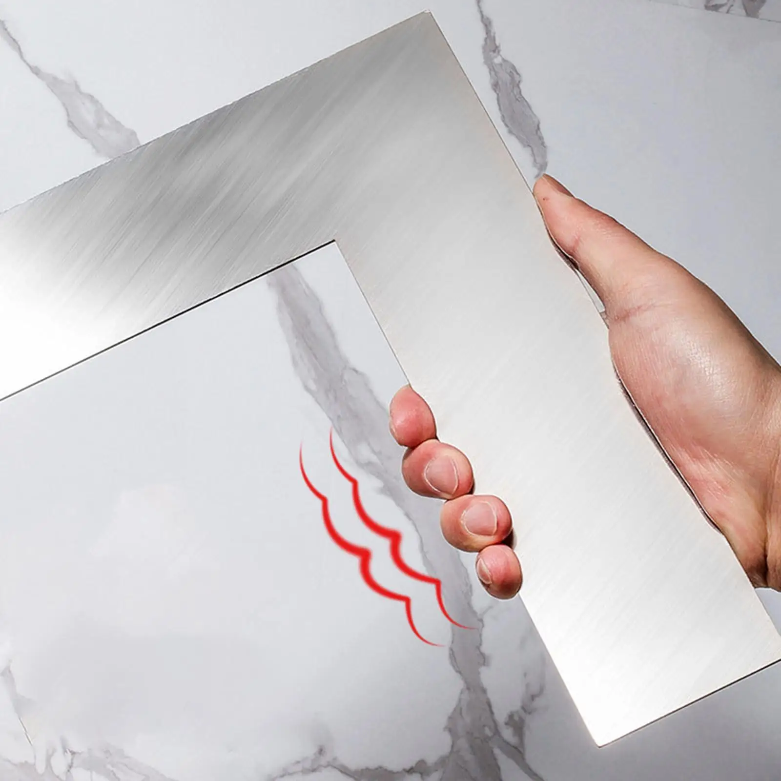 90 Degree Drywall Corner Tool Outside and Inside Corner Knife Portable, Compact, Plastering Bricklaying Finishing