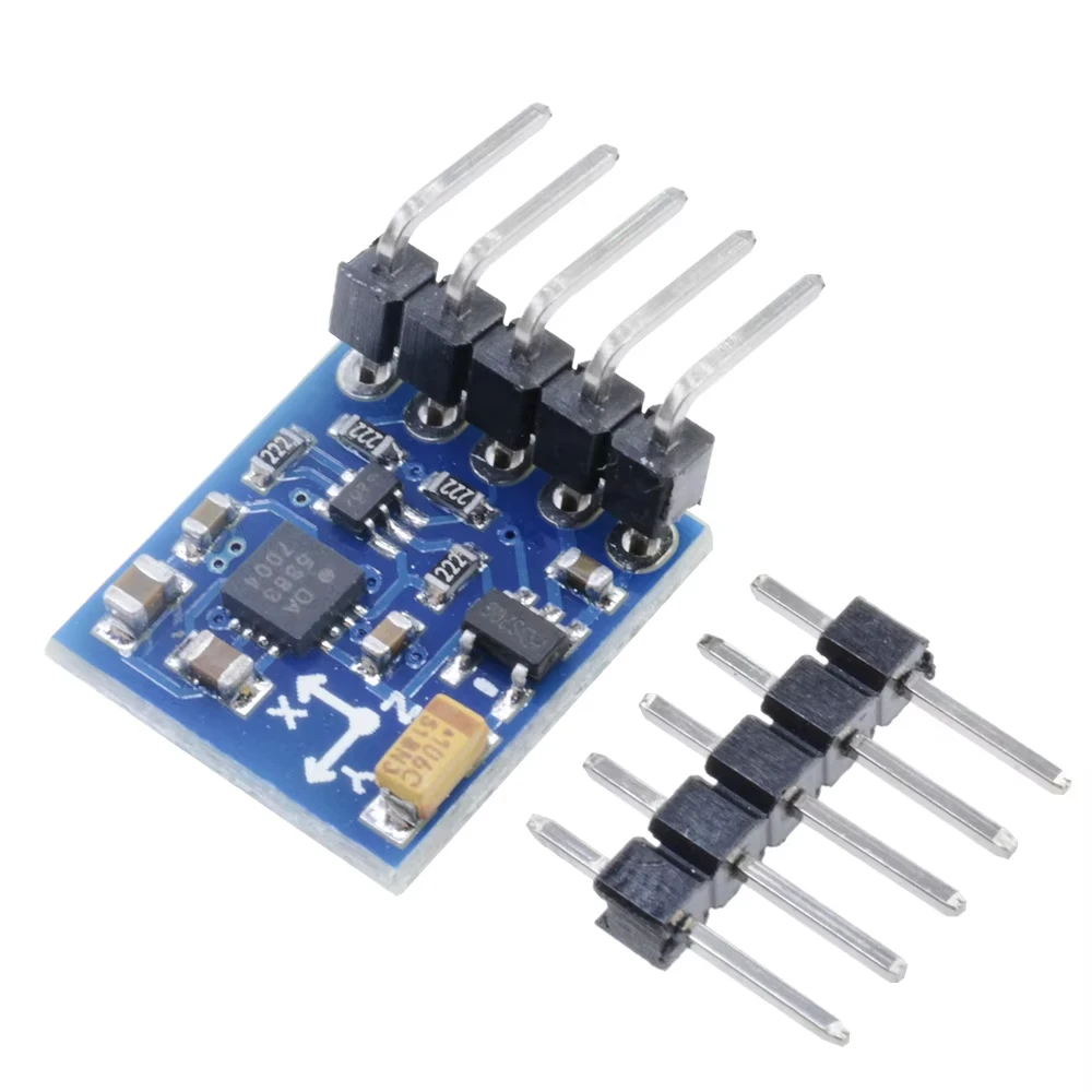 GY-271 GY 271 HMC5883L I2C IIC Board Three 3 Triple Axis Magnetic Field Compass Magnetometer Sensor Module For Arduino 3V-5V