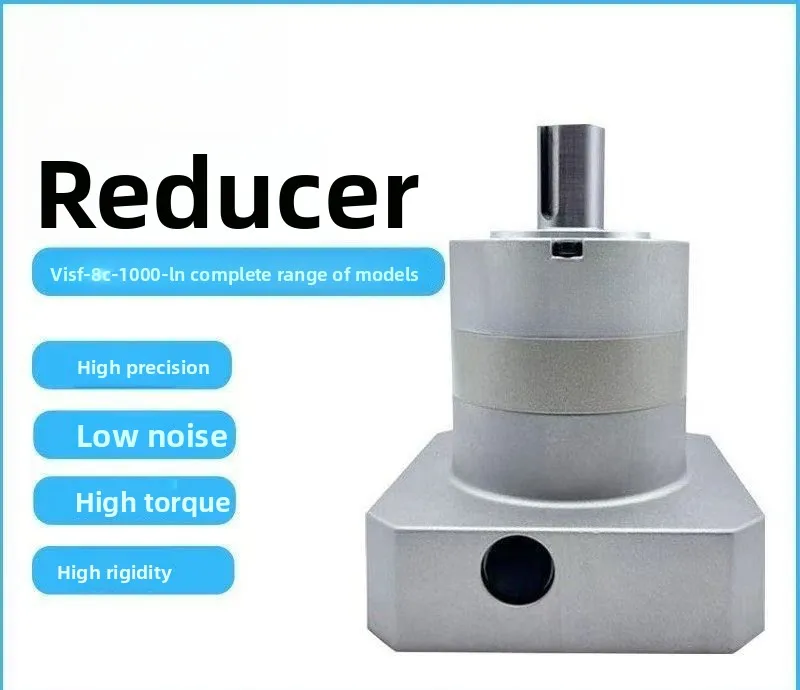 Industrial Planetary Speed Reducer VRSF Series, Precision Gear Box for CNC Engraver, Wood Cutting Machine Motor Matching