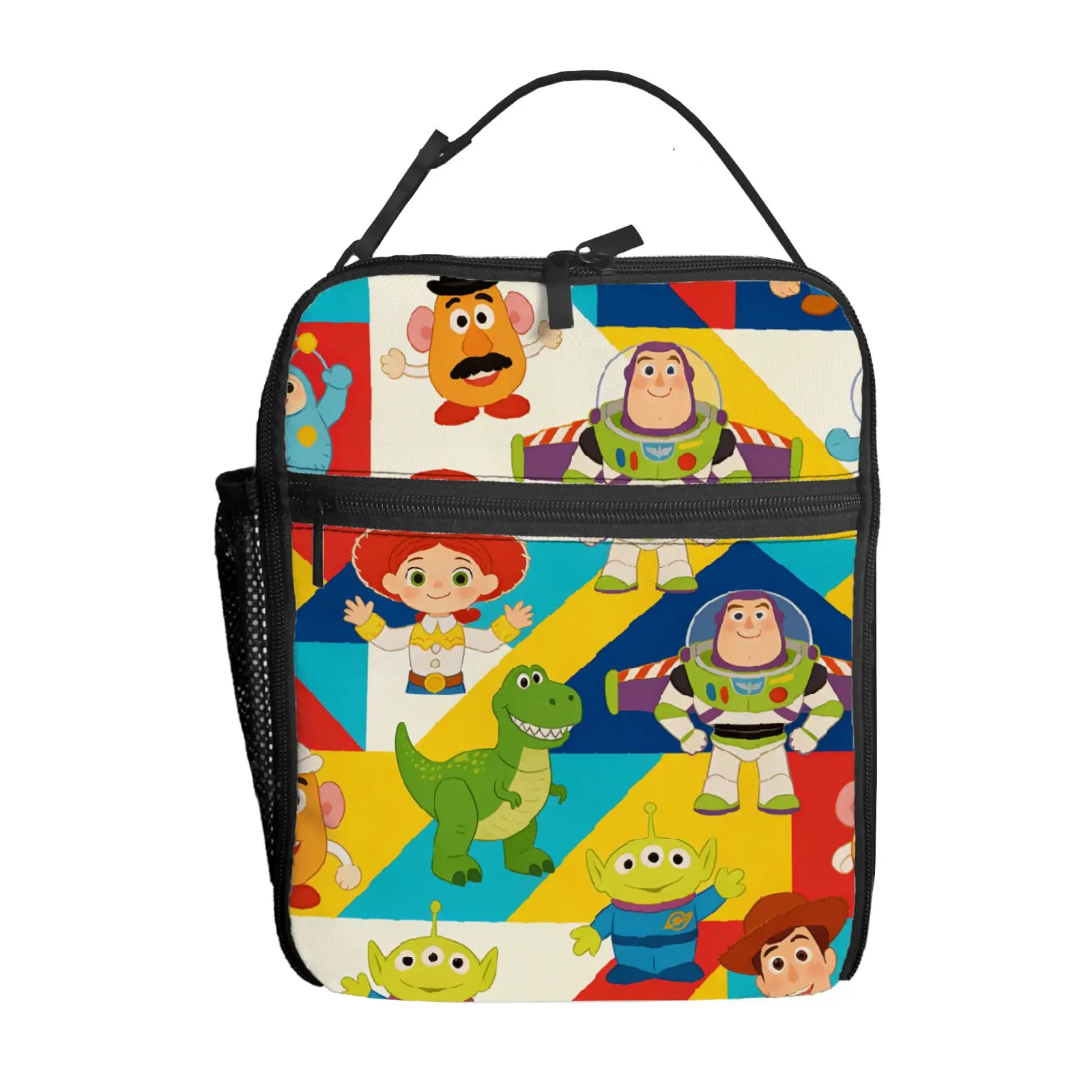 

1 шт. Сумка-ланчбокс «История игрушек» с Баззом Лайтером, высококачественная, милая, повседневная, для вечеринок, пикников, школы, подарок для ежедневного использования