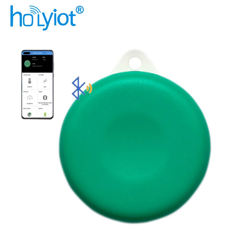 holyiot beacon bluetooth com sensor acelerometro bateria substituivel baixa energia modulo bluetooth navegacao interior ibeacon 01