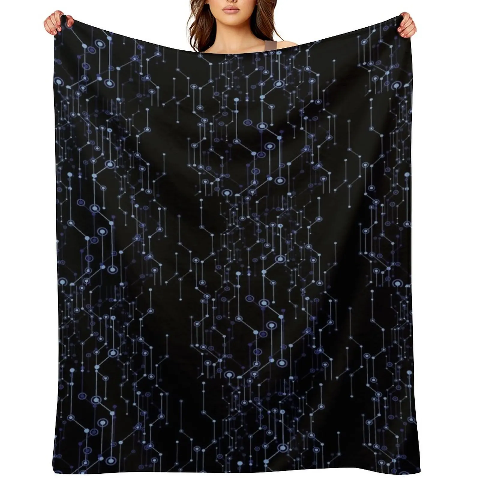 

Electronic Circuit Board Engineering Throw Blanket Vintage blankets ands warm for winter halloween Blankets