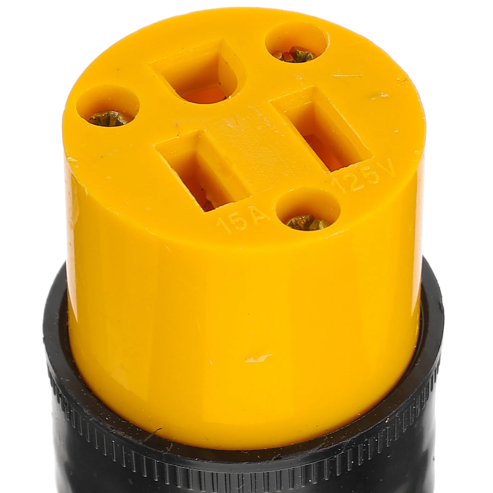 

2Pcs Extension Cord End Female 3-Prong Electrical Replacement Plug Connector for Extension Cord Repair Plug Female Connector