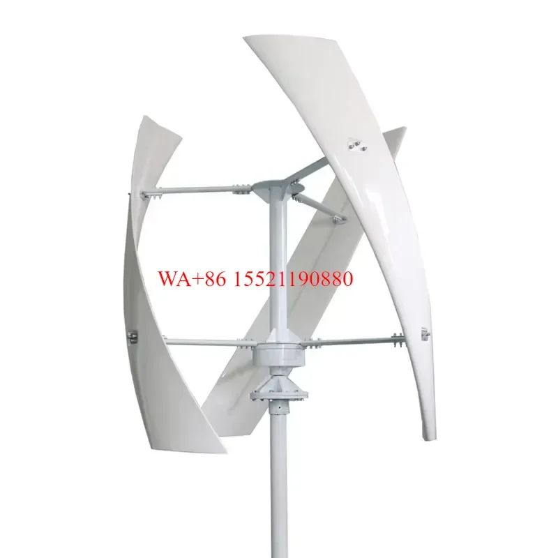 WMWMNU for Sale Vertical Axis 2000W 48V 96V 120V Wind Turbine Generator Complete System Windmill Fan for Home Use Off Grid On