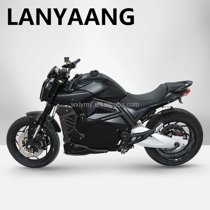 ZUIMI LANYANG Diavel Chain Electric Vintage Motorcycle 72V Lithium Battery 4000W 8000W 130KM/H 3