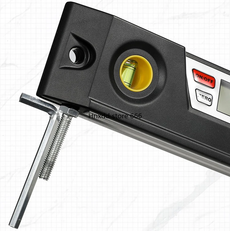 Flat ruler High precision with magnetic level Electronic inclinometer Digital angle ruler