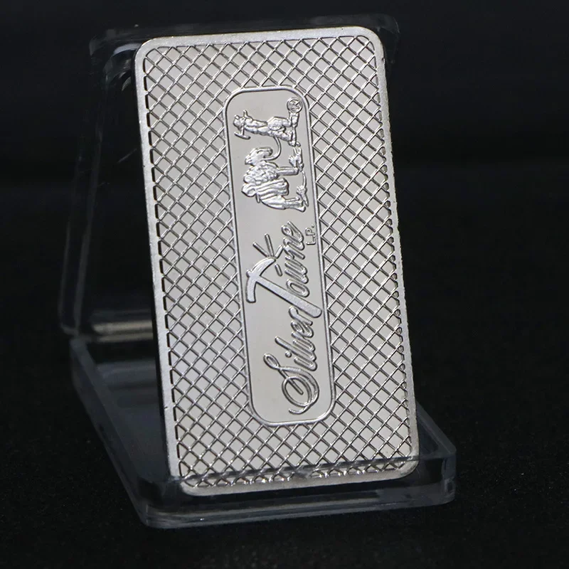1PCS  American Prospector 1OZ 999 Value Fine Silver Bullion Bar US Union Metal Coin Collectible - Image 3
