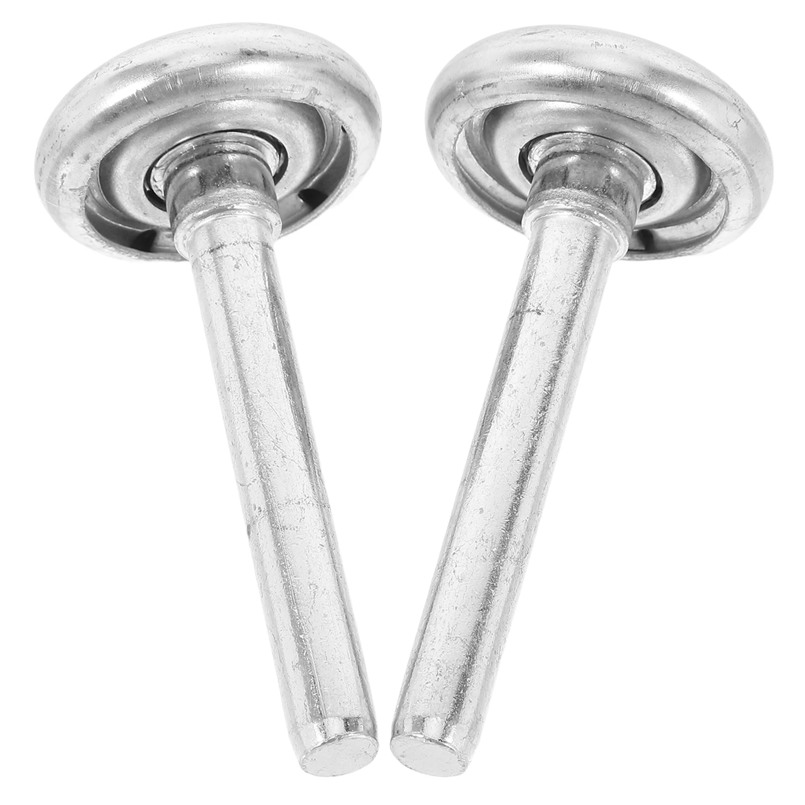 

2pcs Garage Door Hardware Kit Durable Metal Replacement Rollers Smooth Operation Universal Fit Sliding Track Wheels