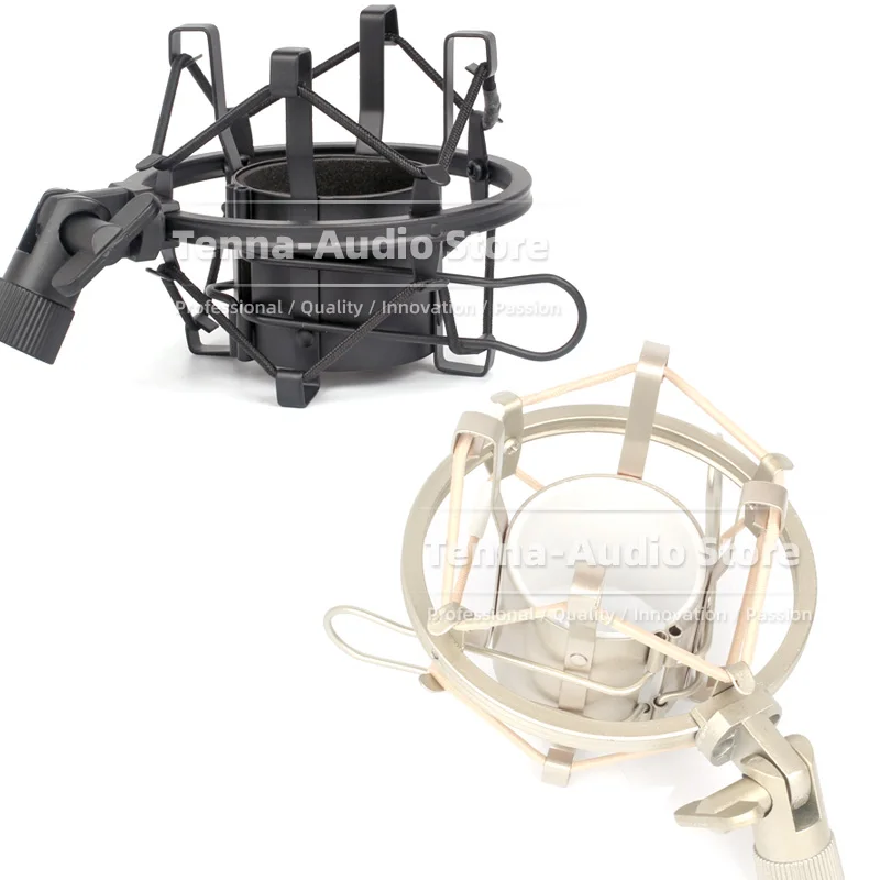 SnapVox Compatible With Soyuz SU-023 SU023 SU 023 Microphone Stand Clip Shock Mount Anti Vibration Isolation Mic Bracket Holder