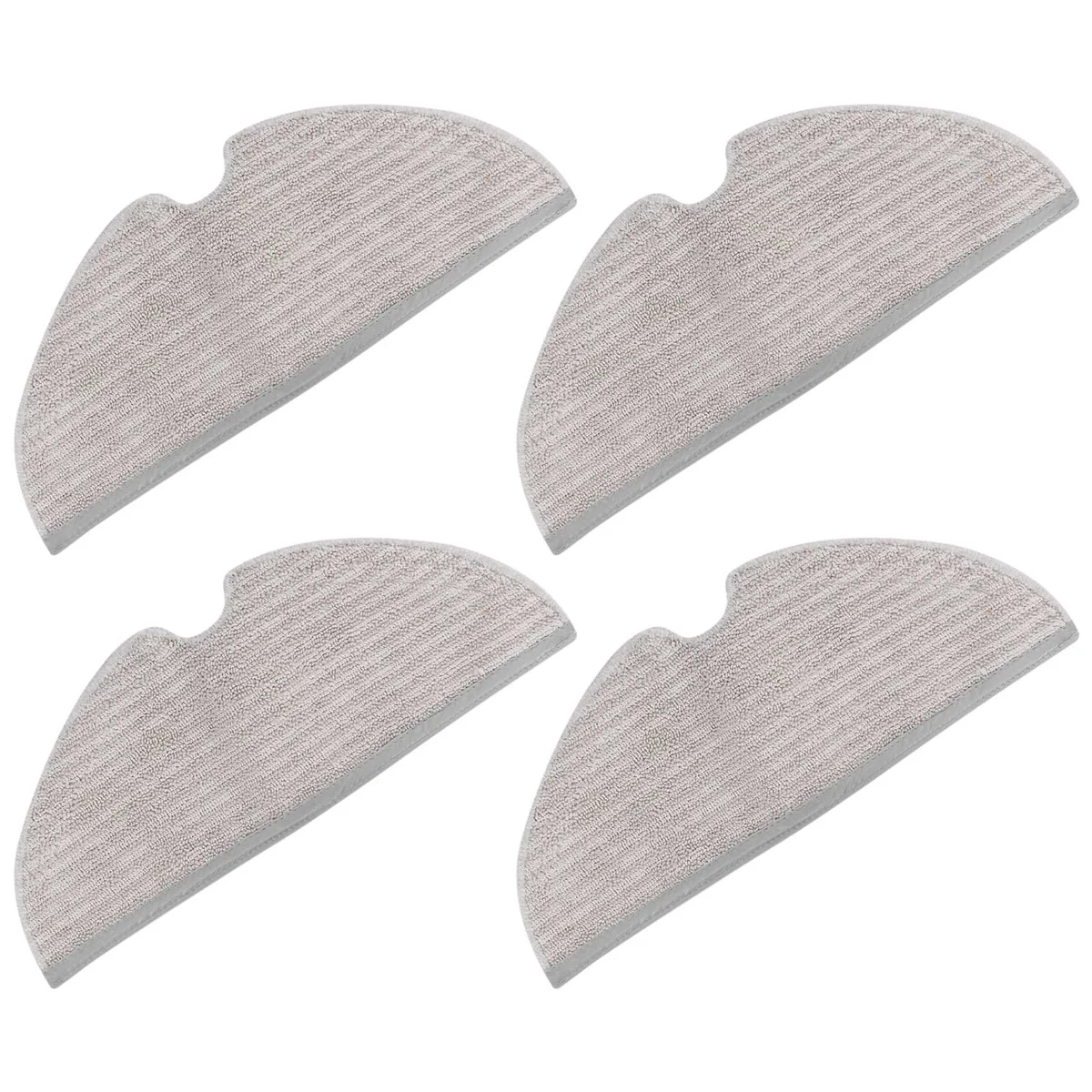 Mop Pad 4 Pack Microfiber Mop Cloth for Roborock S6 S6 Pure S6 MaxV S5 Max S5 Robot Vacuum Cleaner Mop Replacement