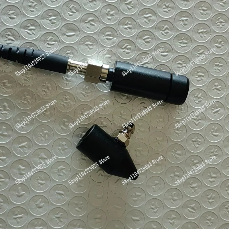 Miniature fiber head SMA905 collimating lens solder metal heating cutting weeding 5mm