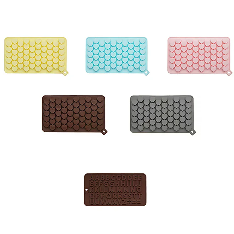 

Mini Cartoon Candy Fondant Molds Gummy Silicone Chocolate Mold Cake Biscuit Baking Mould Ice Tray Mold