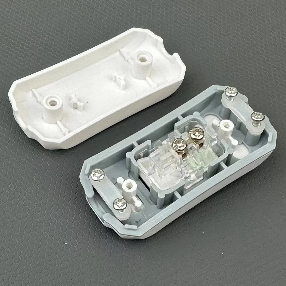 1PC 10-16A AC250V Boat Shape Switch Small Rocker Button Wiring Switch Table Lamp Fan Small Appliance Push Button Switch