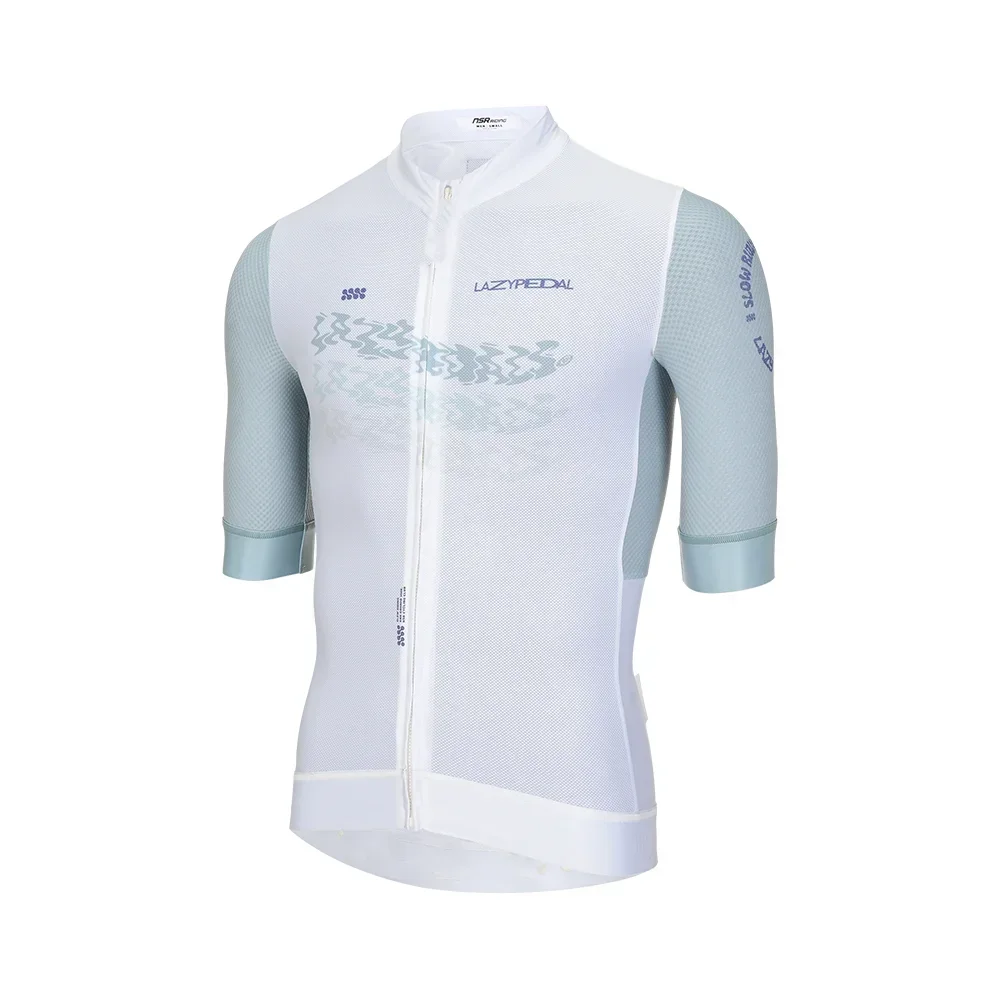 Midsummer Cycling Jersey for Men, MTB Road Bicycle Shirt, Pro Team, Short Sleeve Bike Clothes, High Quality Team Breathable