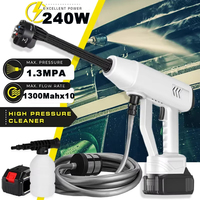 1.3 MPa High Pressure Car  Water Gun Washer 21V Cordless Car Washing Machine Protable Car Wash Spray for Car Cleaning Care