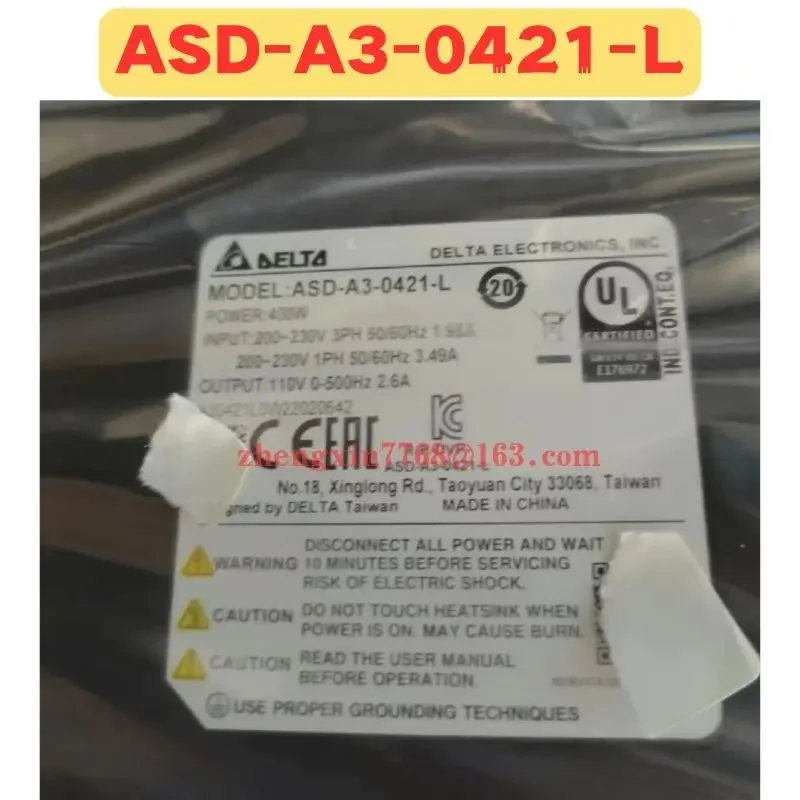 Brand New Original ASD-A3-0421-L ASD A3 0421 L Servo Drive