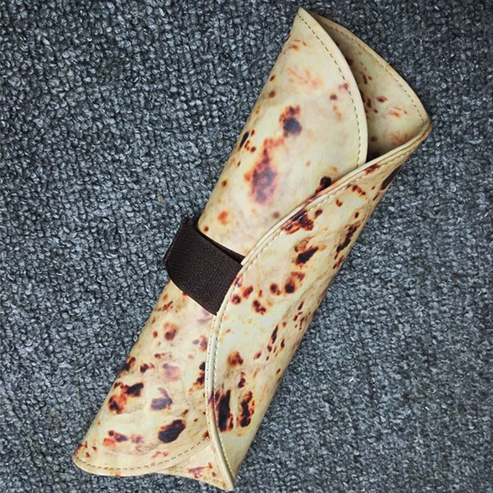 

2Pcs Large Capacity Tortilla Pencil Roll Case Canvas Portable Pencil Organizer Pen Storage Pouch Pen Case Pens Roll Wrap