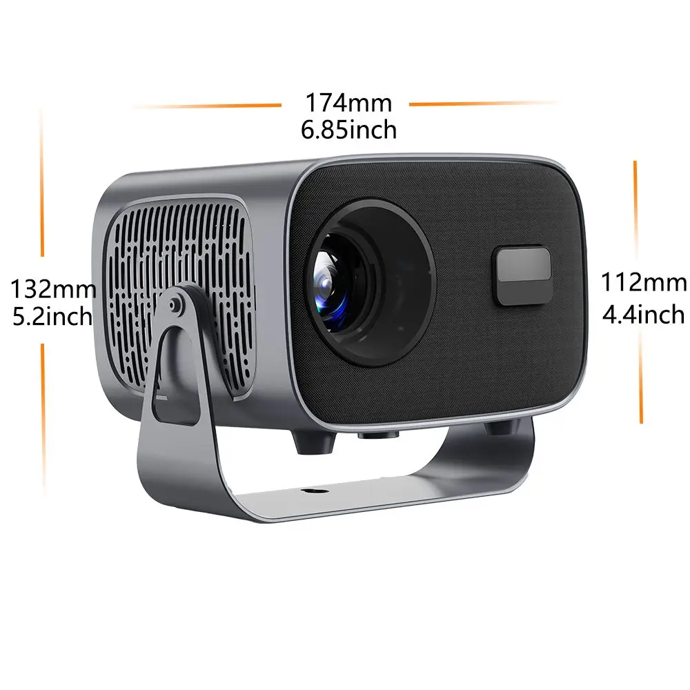 Draagbare Projector A10 Voor Android 11 Mini Home Theater Projector H713 Smart 3D Draagbare Video 4KHD Intelligente Projector