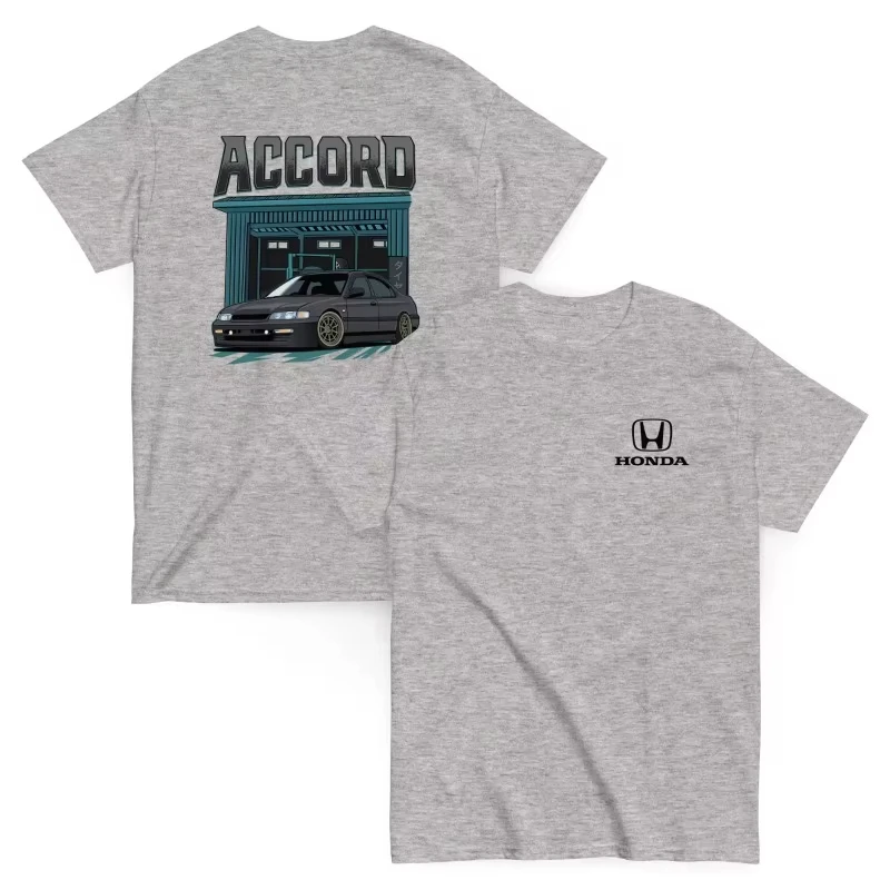 

Honda 2026, новинка, жаркое лето, футболка с двусторонним узором и принтом Honda Accord, дышащие мотоциклетные топы, подходящие для обоих