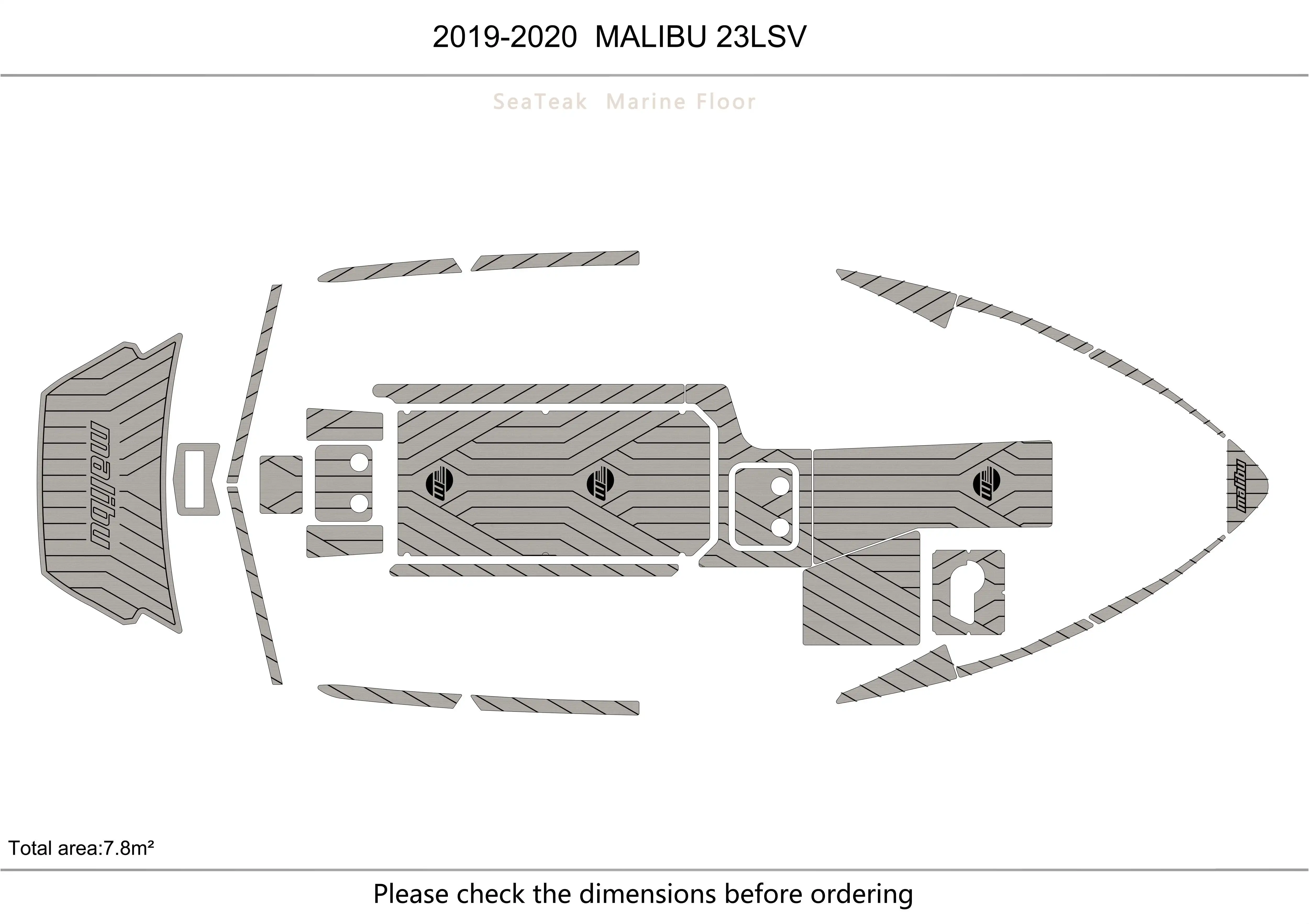 2018-2019 MALIBU 23LSVCockpit  Swimming platform 1/4