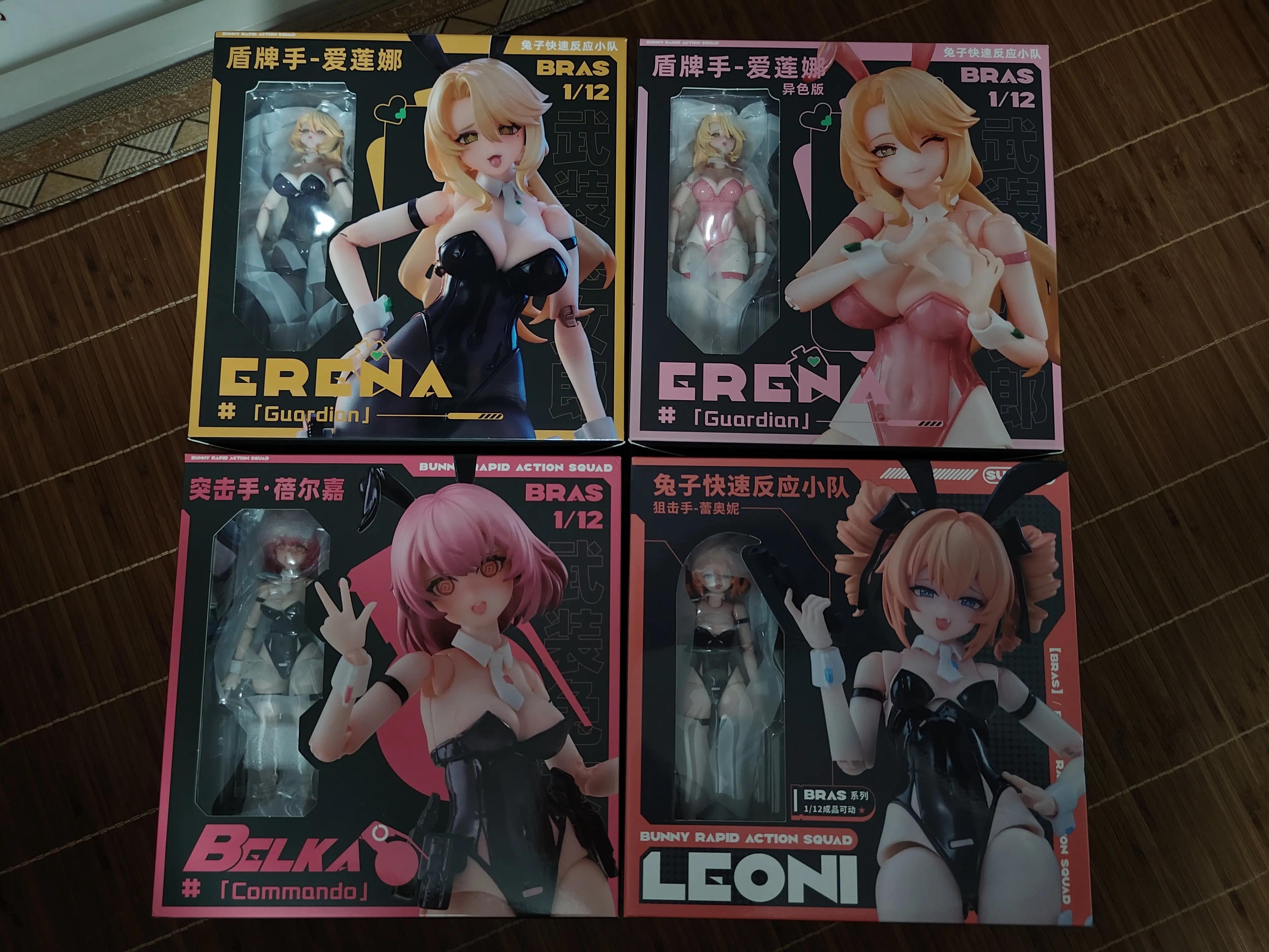 In Stock Sushing 1/12 Bunny Ra - đánh giá và giá Model Kit Mecha Girl